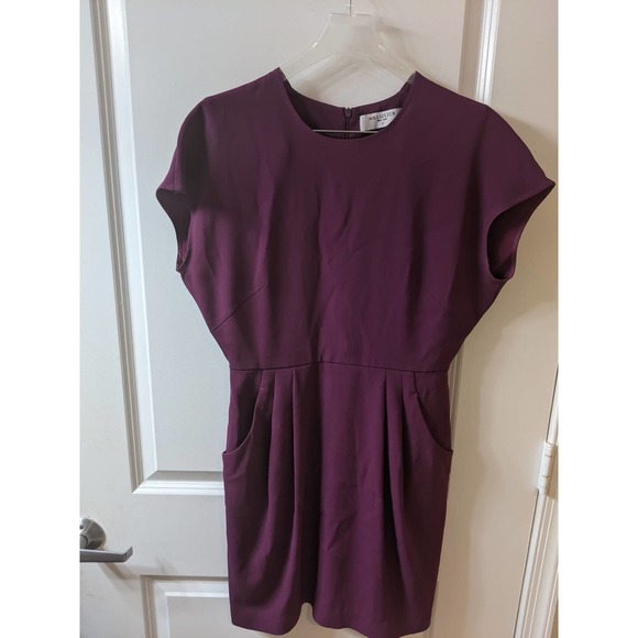 MM LaFleur Women's 4 Masha Dress Plum